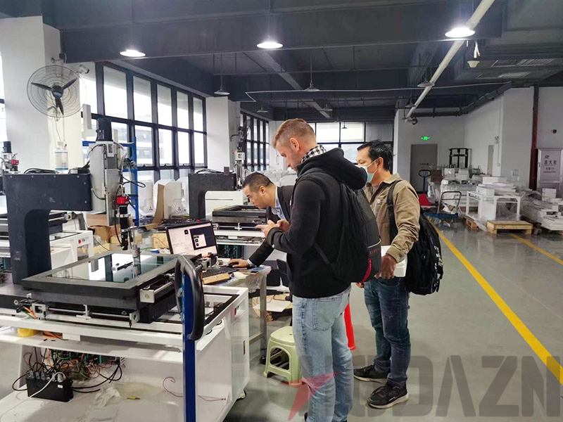 2022年11月份法國客戶現(xiàn)場考察，預(yù)定二次元